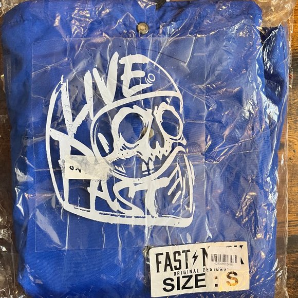 Live Fast light weight rain jacket - Picture 2 of 4